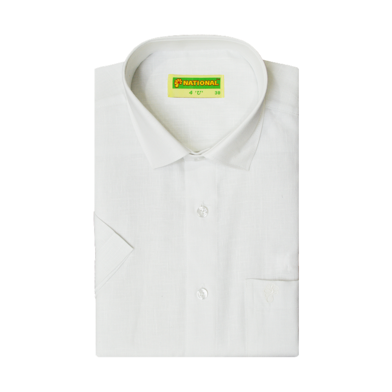 MENS COTTON RICH REGULAR FIT FULL SLEEVE SHIRT - 4U - NHWSF01
