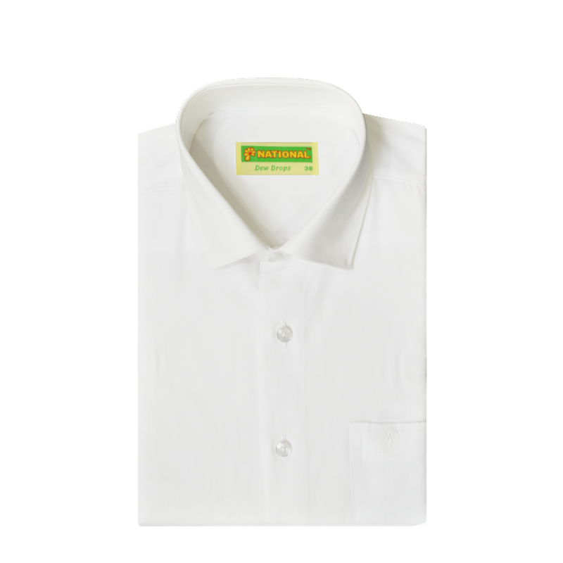 MENS 100% COTTON  REGULAR FIT HALF SLEEVE SHIRT - DEW DROPS - NHDDH01